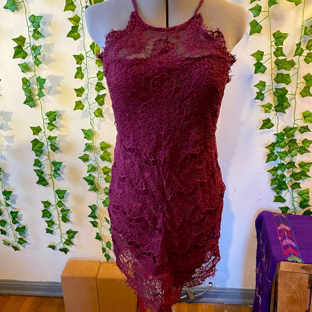 Free people lace dress.